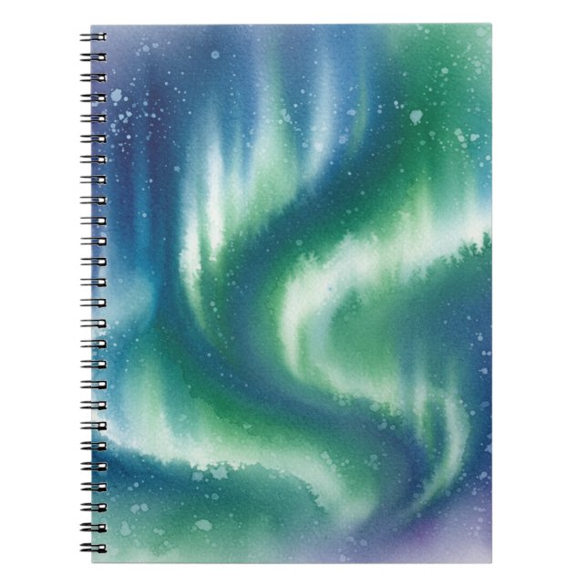 Carnet photo en spirale aquarelle (Devant)