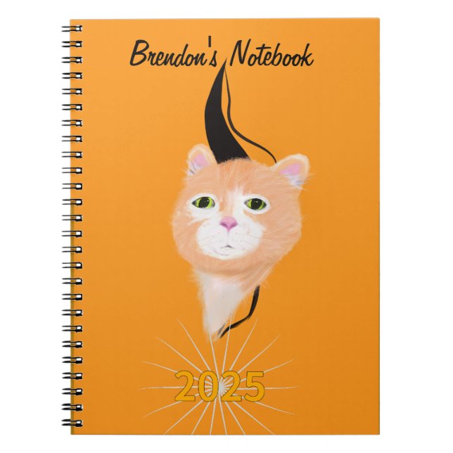 Carnet photo en spirale pour chats (Devant)