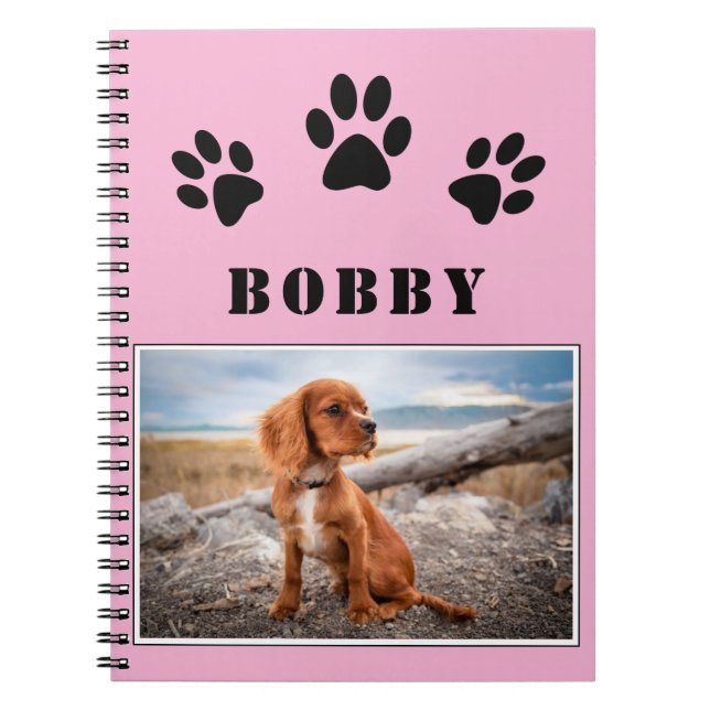 Carnet Photo et nom de l'animal de compagnie de chien Emp (Devant)