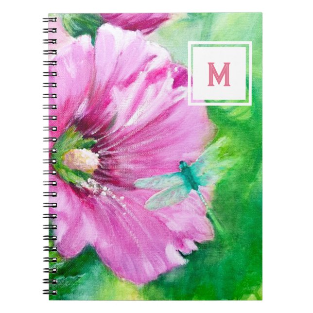 Carnet photo floral spiral (Devant)
