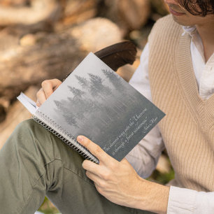 Carnet Photo Forest Wilderness avec John Muir Citation