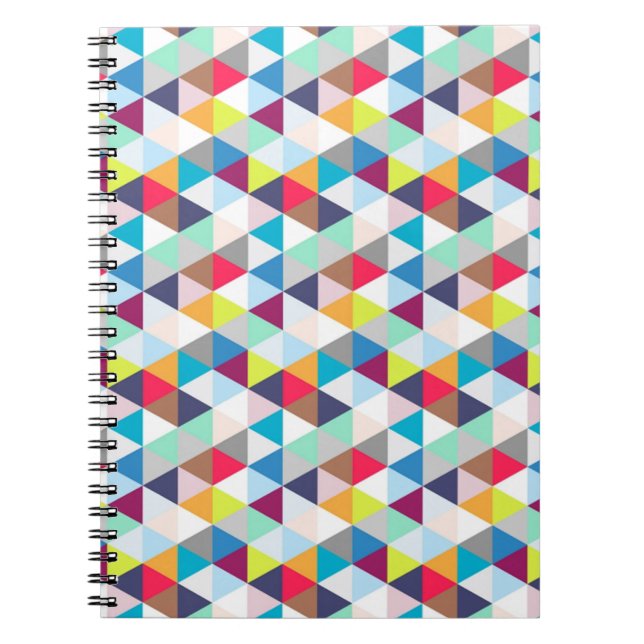 Carnet photo/Formes triangles géométriques (Devant)