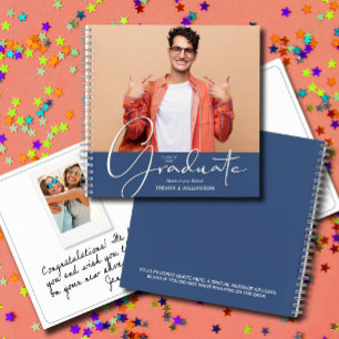 Carnet Photo Graduation Guest Book Keepsake