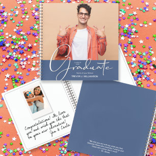 Carnet Photo Graduation Guest Book Keepsake