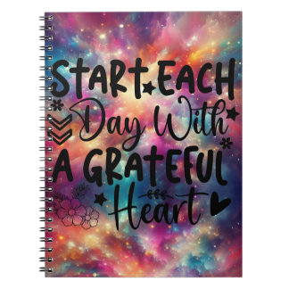 Carnet photo Grateful Heart Spiral