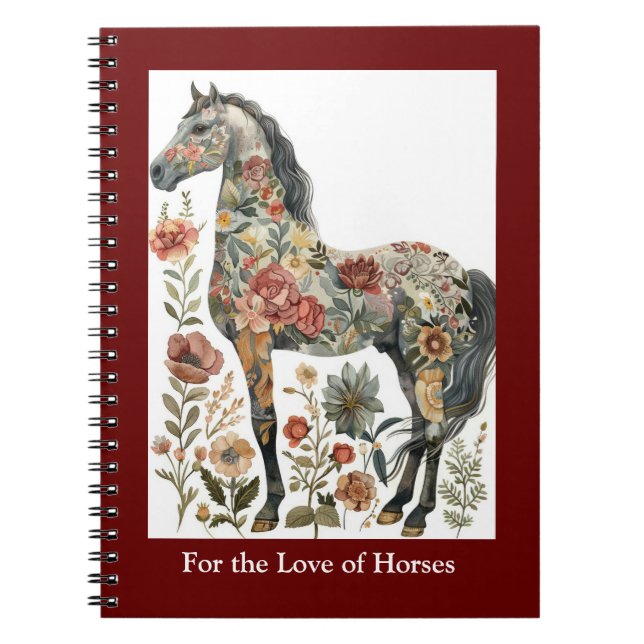 Carnet photo Horse Lovers. (Devant)