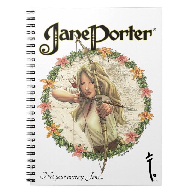 Carnet photo Jane Porter Spiral (Devant)