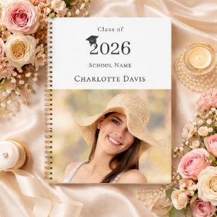 Carnet Photo Moderne de Diplômés de la Promotion 2026