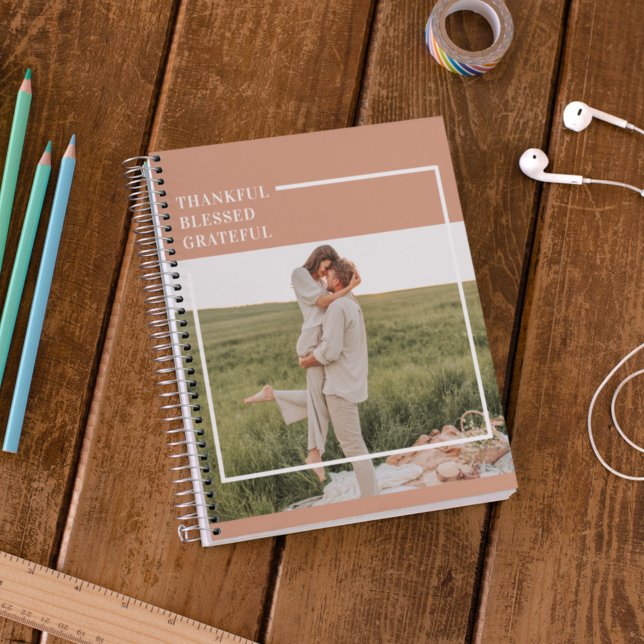 Carnet Photo moderne de Family | Thankful (Créateur téléchargé)