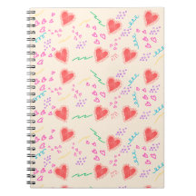 Carnet photo motif de Red Hearts