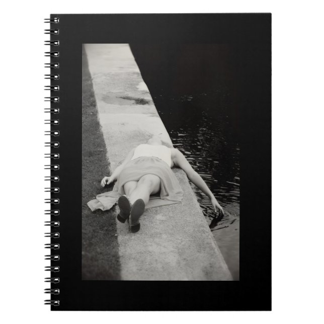 Carnet Photo noir et blanc rêveur (Devant)