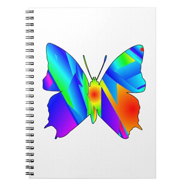 Carnet photo papillon Sunset Spiral (Devant)