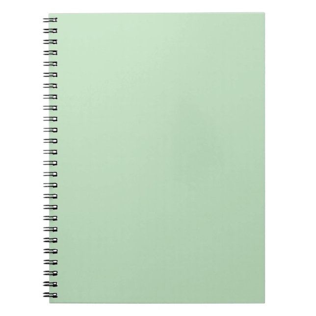 Carnet photo Pastel Green Spiral (Devant)