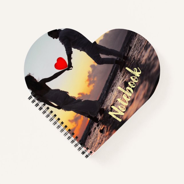 Carnet Photo personnalisé Joyeuse Saint-Valentin (Devant)