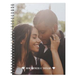 Carnet Photo personnalisée Couple amour Coeur