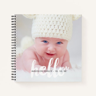 Carnet Photo personnalisée Faire-part de naissance bébé