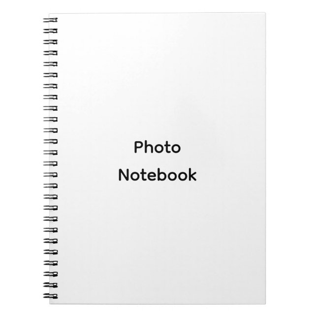 Carnet Photo personnalisée moderne (Devant)