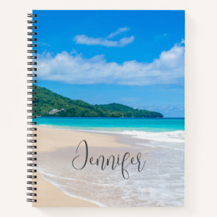 Carnet Photo Pittoresque de la plage tropicale