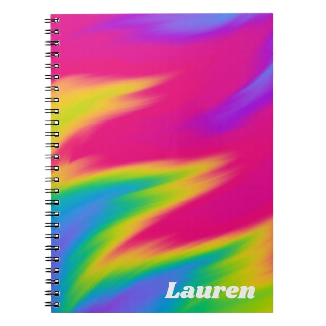 Carnet photo Rainbow Spiral (Devant)