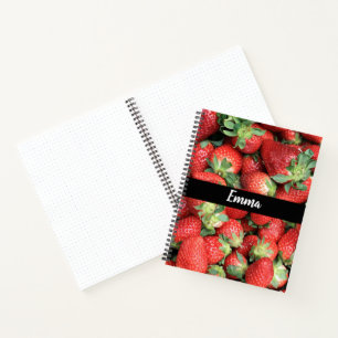 Carnet Photo Red Juicy Strawberries