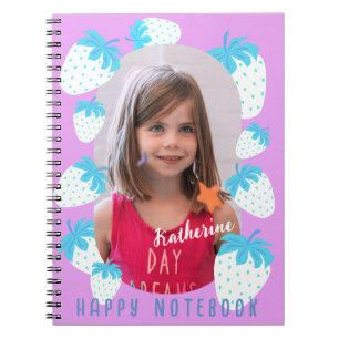Carnet Photo rose fraise