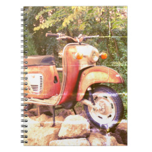 Carnet photo scooter Retro