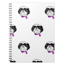 Carnet photo Shih Tzu Spiral