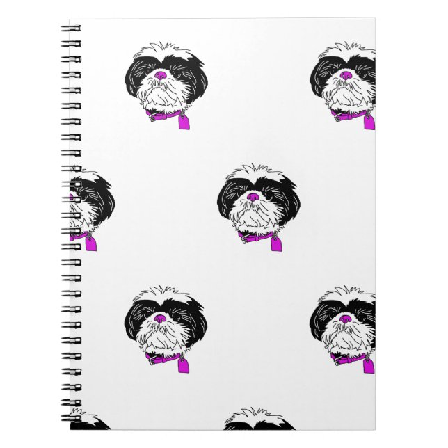 Carnet photo Shih Tzu Spiral (Devant)