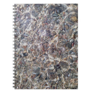 Carnet photo sous-marin de cailloux marins