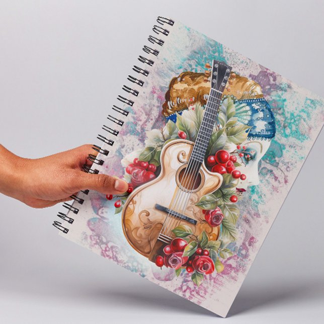 Carnet photo Spiral de musique espagnole (Créateur téléchargé)