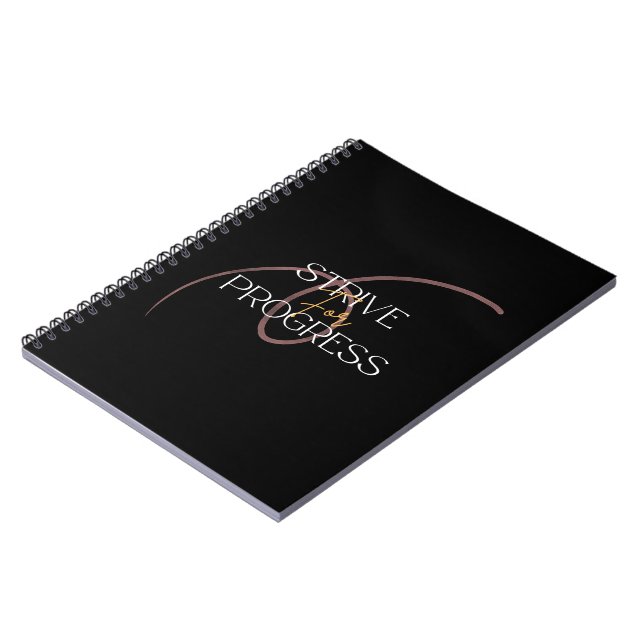 Carnet photo Spiral Essayer Pour Progrès (Côté gauche)