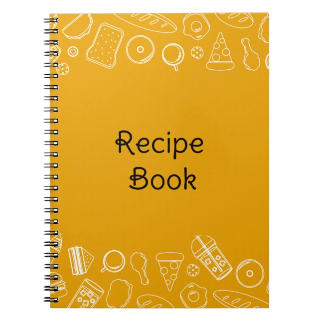 Carnet photo Spiral Livre Recette (Devant)