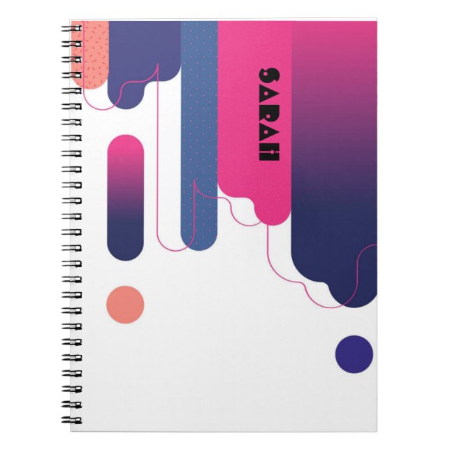 Carnet photo spirale BAUHAUS DOTS (Devant)