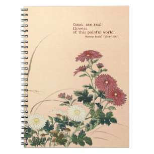 Carnet photo spirale "Fleurs automnales"