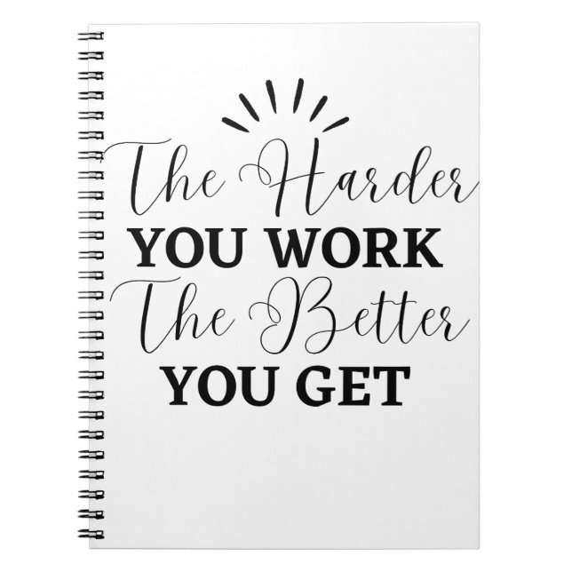 Carnet photo spirale motivationnel (Devant)