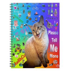 Carnet photo spirale Ragdoll Chat