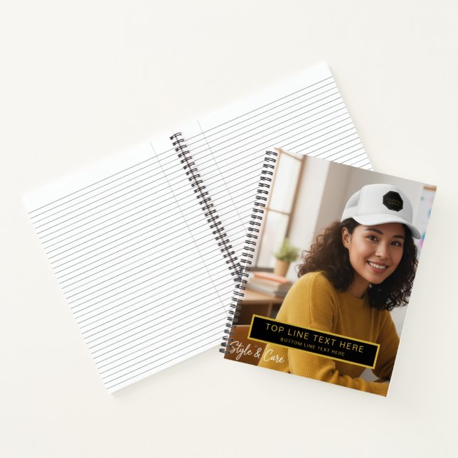 Carnet Photo Text Design Made for Bright Moments (Intérieur)