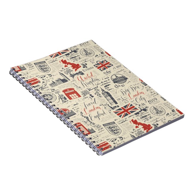 Carnet photo vintage de Londres (Côté Droit)