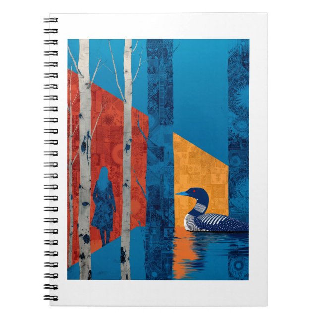 Carnet photo Wild Loon Spiral (Devant)