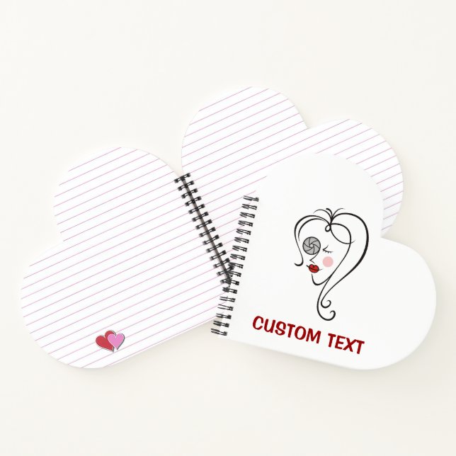 Carnet Photographe féminine (Intérieur)