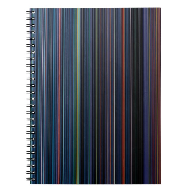 Carnet Photographie de gros plan de peinture Abstraite (Devant)