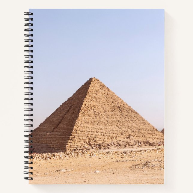 Carnet Photographie des pyramides de Gizeh (Devant)