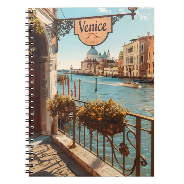 Carnet Photographie vintage de Venise (Devant)