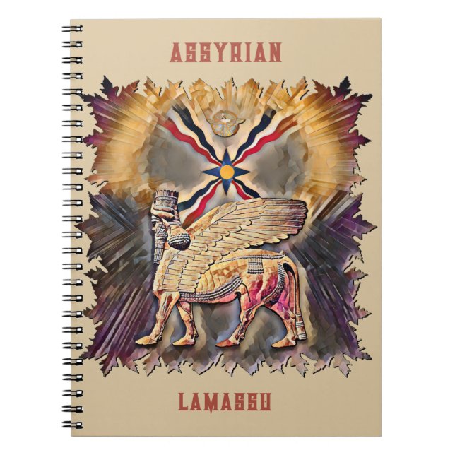 Carnet photographique Assyrien Lamassu (Devant)