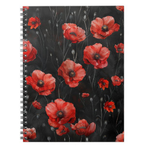 Carnet Photos rouges en noir