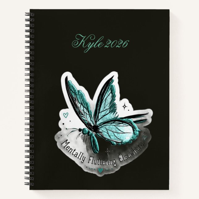 Carnet Phrase autocollante cap (Devant)