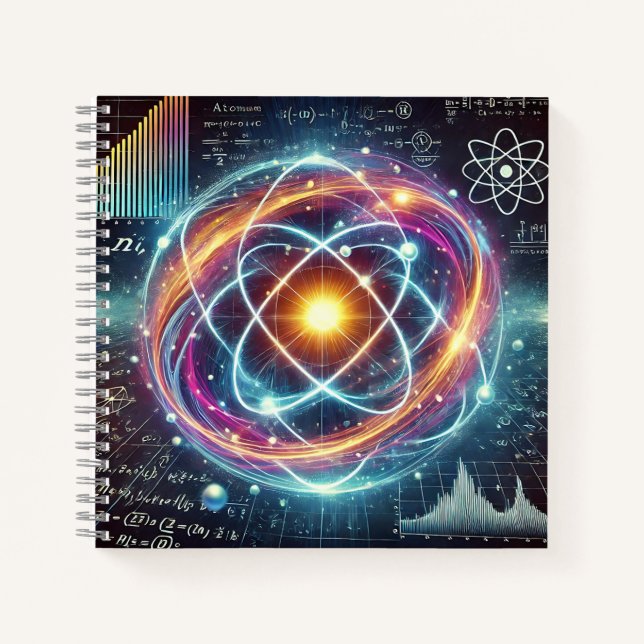 Carnet  Physics & Math Fusion Design (Devant)