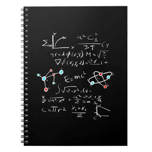 Carnet Physique Math Formule Enseignant Atomes et Mol (Devant)