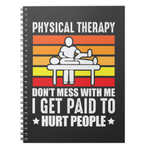 Carnet Physique Thérapie PT physio massage assistant