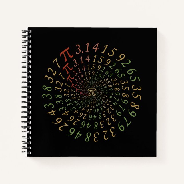 Carnet Pi Galaxy (Devant)